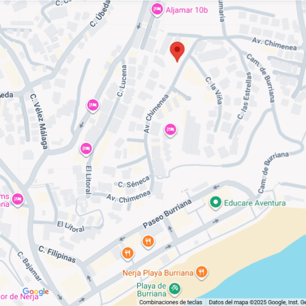 Mapa Ubicación Apartamentos Chimenea Playa